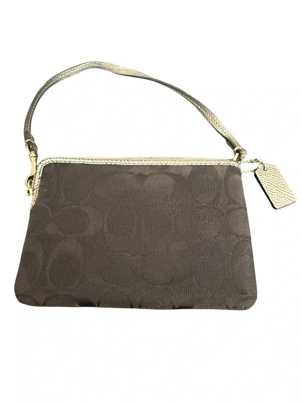 Coach compact wristlet